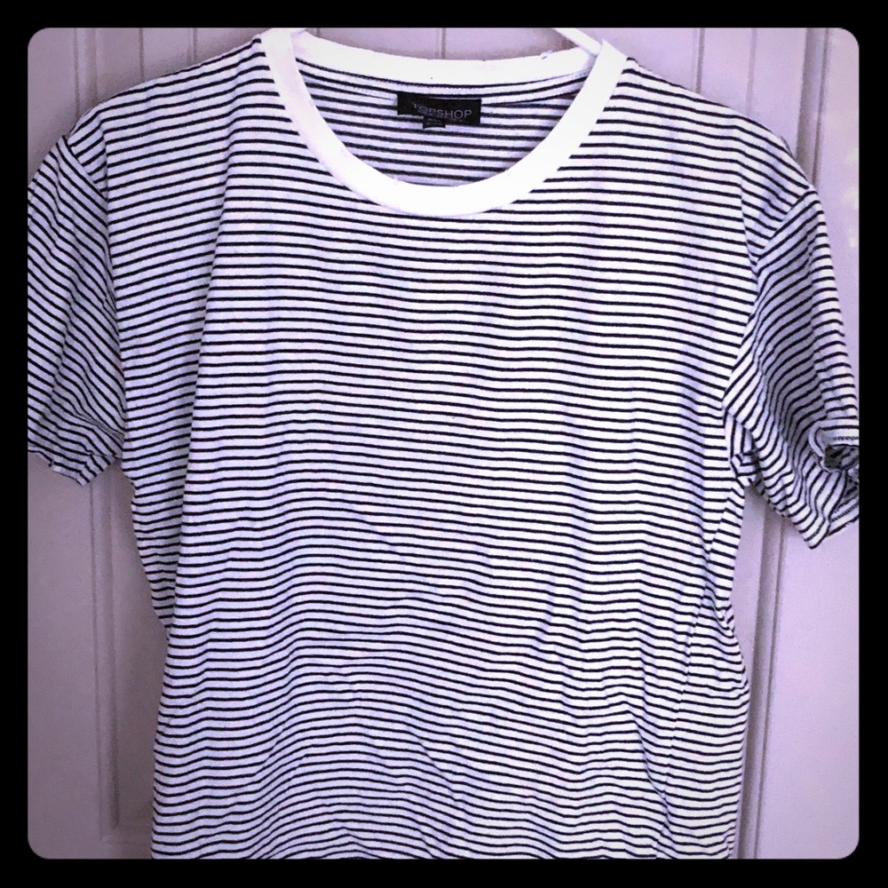 Top Shop distressed t-shirt